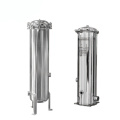 Manufacturer Stainless Steel 304  Bag Cartridge Filter Housing Price